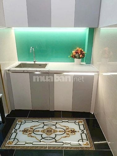 Nhà mới 1lầu/2PN hẻm thông 28 Dương Bá Trạc P2Q8 
