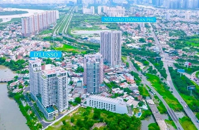Bán Căn hộ tại D’Lusso An Phú gồm 2 phòng ngủ view đẹp diện tích 68m2