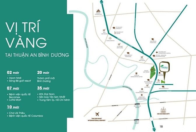 CHUYỂN NHƯỢNG Căn hộ 14.01 - tháp C2 - Chung Cư Habitat Thuận An - 