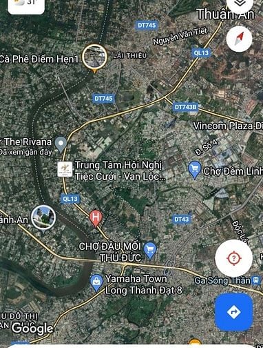 Bán lô đất đẹp ngay phường Thuận An, TPHCM / 96m2 / 990 triệu / SHR