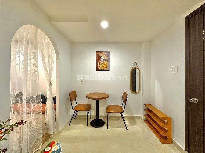Phòng căn hộ siêu đẹp 1 phòng ngủ, PK đủ nội thất ngay Cầu Tân Định Q1