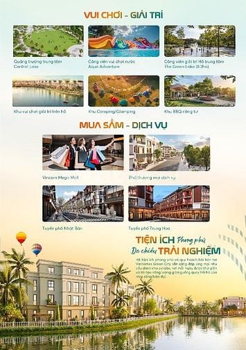 CHẠM GIẤC MƠ NHÀ PHỐ VINHOMES GREEN CITY