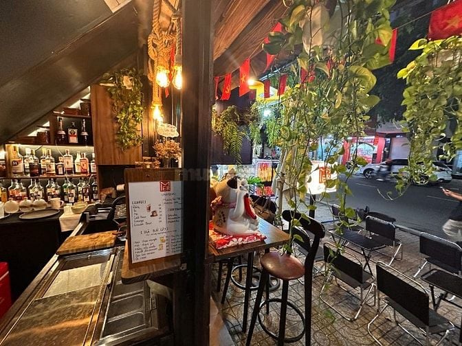  SANG NHƯỢNG NHÀ NGUYÊN CĂN ĐÃ SETUP SẴN MÔ HÌNH CAFE + COCKTAIL CỰC C