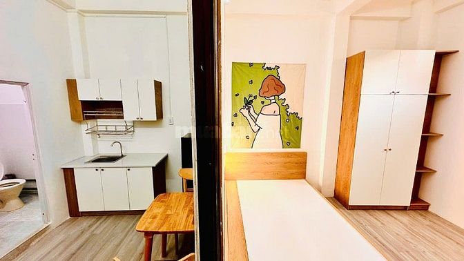Phòng CH mini 1 PN, PK, 7A/9 Thành Thái, Q. 10 (Gần ĐH Bách Khoa)