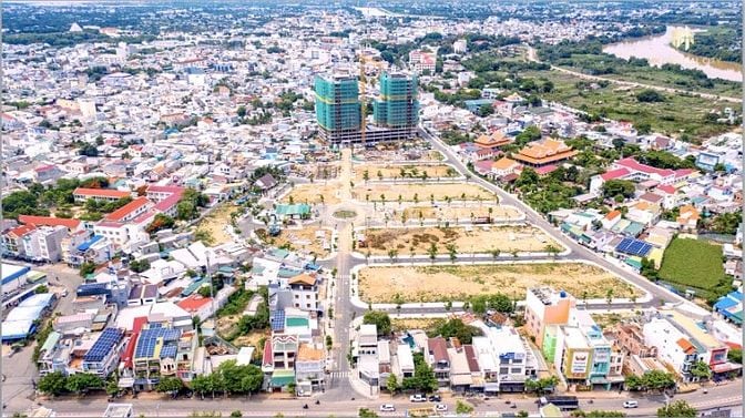 Bán đất nền sẵn sổ đỏ tại KDT Phủ Hà - Phan Rang Tháp Tràm 68m 2,45ty