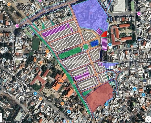 Bán đất nền sẵn sổ đỏ tại KDT Phủ Hà - Phan Rang Tháp Tràm 68m 2,45ty