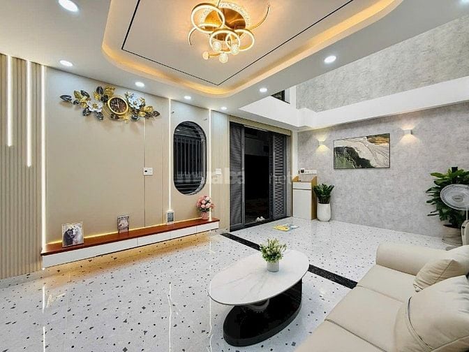 Nhà 4 lầu tuyệt đẹp Cao Cấp hẻm xe hơi 5m Phạm Văn Chiêu, P9, Q.Gò Vấp