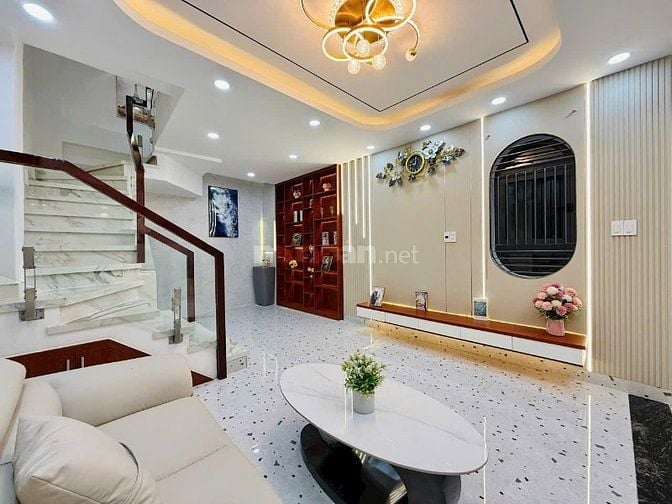 Nhà 4 lầu tuyệt đẹp Cao Cấp hẻm xe hơi 5m Phạm Văn Chiêu, P9, Q.Gò Vấp