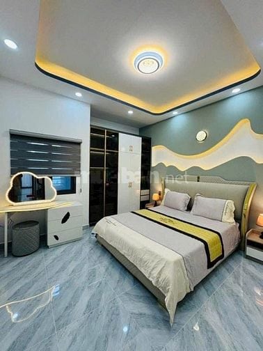 Nhà 4 lầu tuyệt đẹp Cao Cấp hẻm xe hơi 6m Phạm Văn Chiêu, P8, Q.Gò Vấp