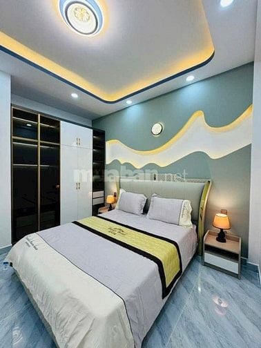 Nhà 4 lầu tuyệt đẹp Cao Cấp hẻm xe hơi 6m Phạm Văn Chiêu, P8, Q.Gò Vấp