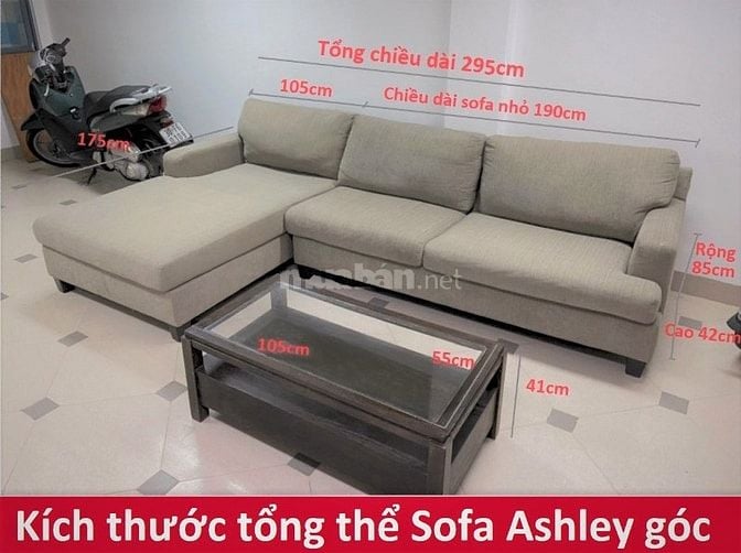bán bộ sofa Mỹ, hàng nhập , mới 95%