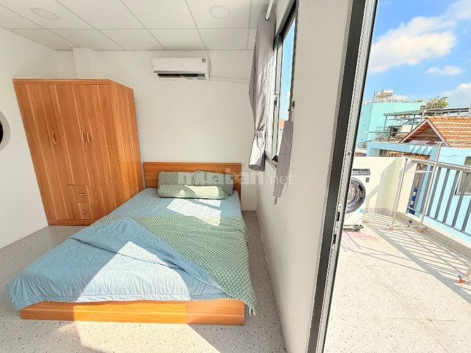 Ban công trời 1 PN tách bếp Hoàng Sa Quận 3