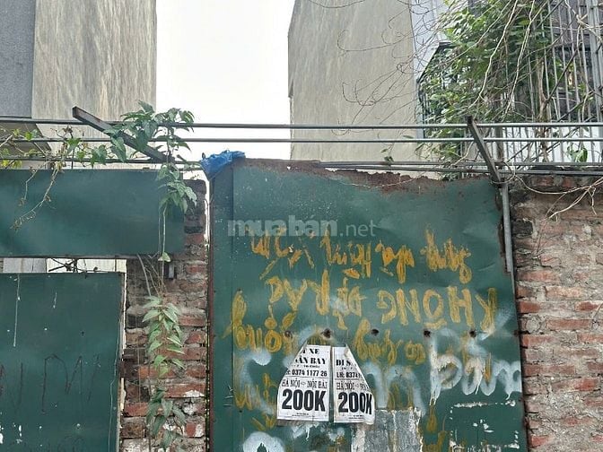 Bán đất mặt đường phố Bắc Cầu, sổ đỏ chính chủ