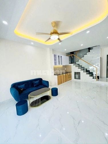 Nhà 2 tầng mới xây Mặt tiền Ba Đình P10.Q8. Giá 7,18 Tỷ TL