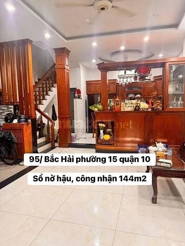 BÁN GẤP NHÀ NỞ HẬU BẮC HẢI, QUẬN 10