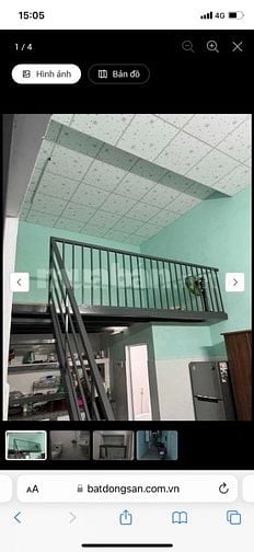 Cho thuê phòng trọ có gác lửng đường Hà Tông Quyền