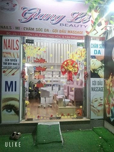 SANG TIỆM NAiL. Mặt Tiền Vườn Lài. Tân Phú