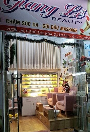 SANG TIỆM NAiL. Mặt Tiền Vườn Lài. Tân Phú