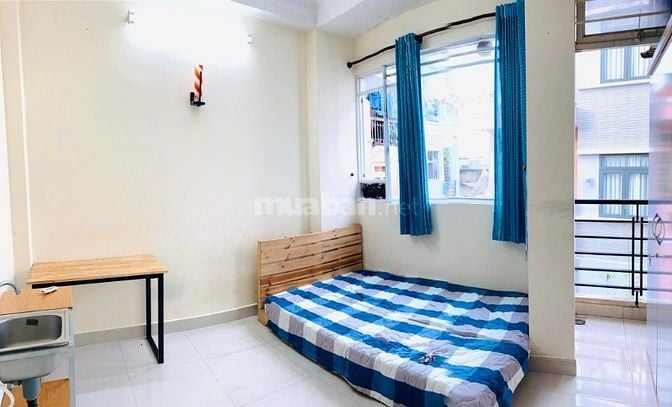 Phòng Full NT có Ban công & Cửa sổ thoáng ngay Nguyễn Thượng Hiền PN