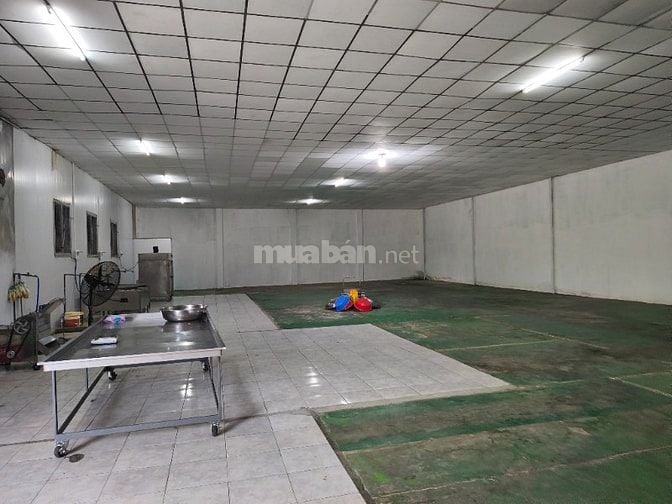 💗🏠cho thuê xưởng may thực phẩm  450m2 giá 18tr