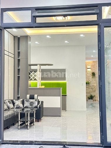 Bán nhà mặt tiền đường nhựa Đông Thạnh 4-1, Hóc Môn, 4,5x18m, 4,5 tỷ
