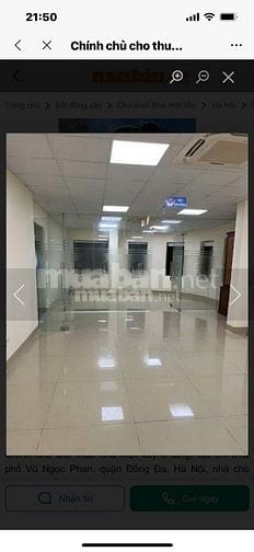  CHO THUÊ TẦNG 2 TÒA NHÀ 8 tầng CÓ THANG MÁY tại  81B phố Vũ Ngọc Phan
