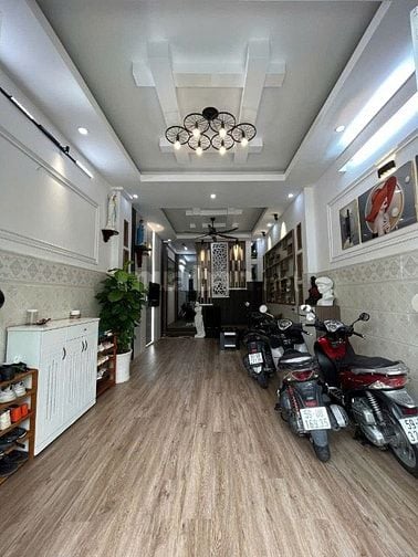 NHÀ MT ĐƯỜNG SỐ 54 P10 Q6 ĐỐI DIỆN CÔNG VIÊN HỐ BẦN (4X17) CHỈ 12,5 TỶ
