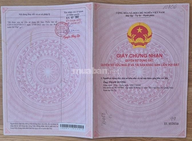 CHÍNH CHỦ BÁN NHÀ 2 MẶT TIỀN 16M VÀ 4M ĐỊA CHỈ 39 DS 21 P8 QGV