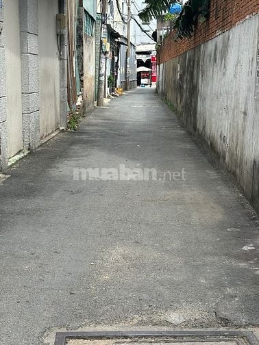 Hẻm 4m nhà cấp 4 162m2(4x41m) Lý Thánh Tông, Hiệp Tân, Tân Phú
