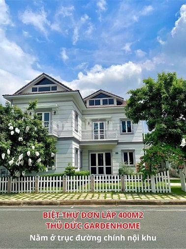 Bán biệt thự vườn Garden Homes Thủ Đức 
