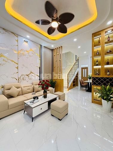 CHÍNH CHỦ BÁN NHÀ 713/LÊ ĐỨC THỌ MỚI XÂY 3PN NỘI THẤT ĐẸP