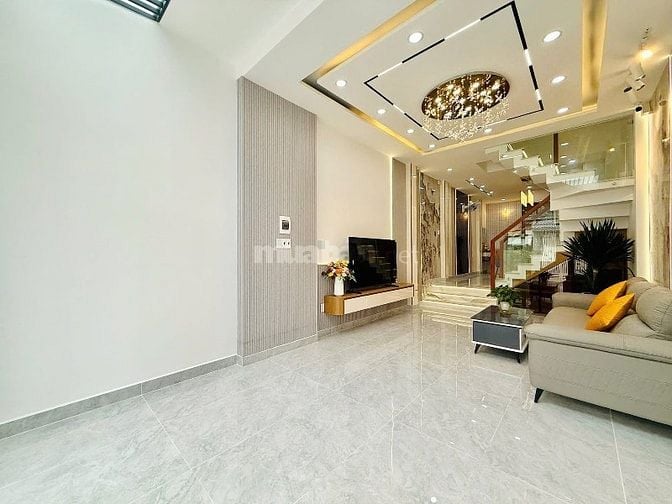 Nhà 3 lầu tuyệt đẹp Cao Cấp Mặt tiền kinh doanh Đường Số 1, P13, Q.Gò 