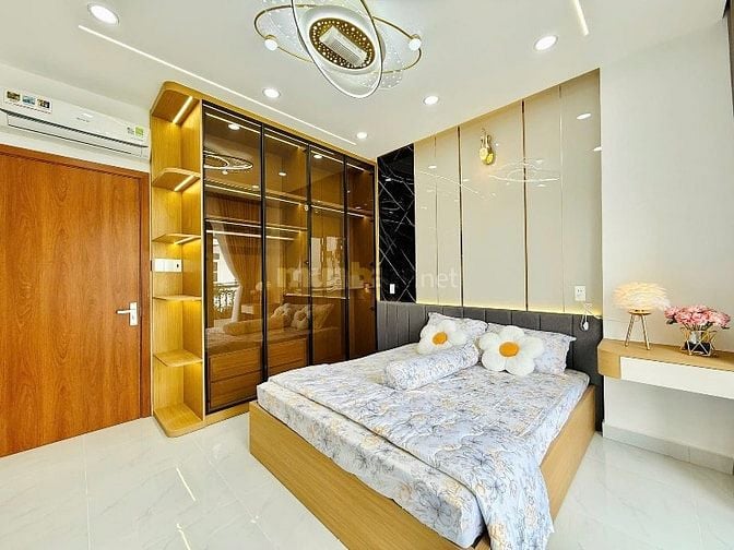 Nhà 3 lầu tuyệt đẹp Cao Cấp Mặt tiền kinh doanh Đường Số 1, P13, Q.Gò 