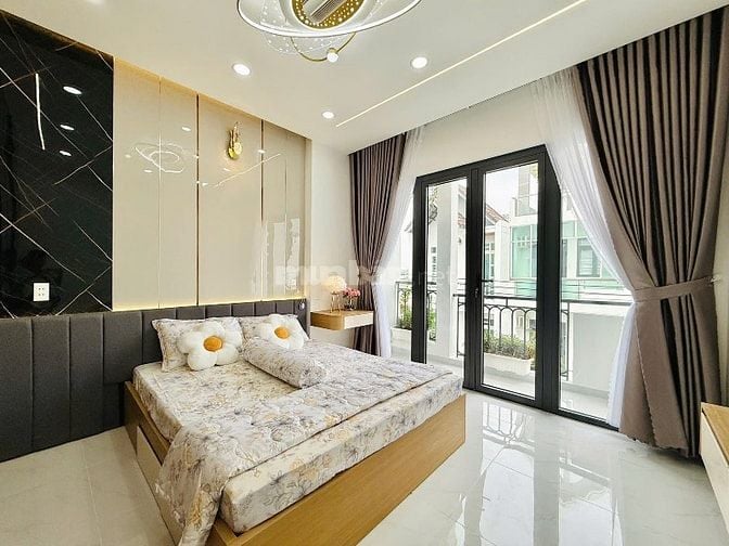Nhà 3 lầu tuyệt đẹp Cao Cấp Mặt tiền kinh doanh Đường Số 1, P13, Q.Gò 