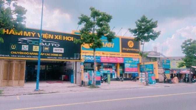 BÁN NHÀ SỔ HỒNG, FULL THỔ CƯ 100 %, MẶT TIỀN LÊ THỊ HÀ HÓC MÔN TPHCM.