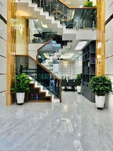 Hẻm nhựa 8m,Mã Lò 4x14m trệt 3 lầu ST