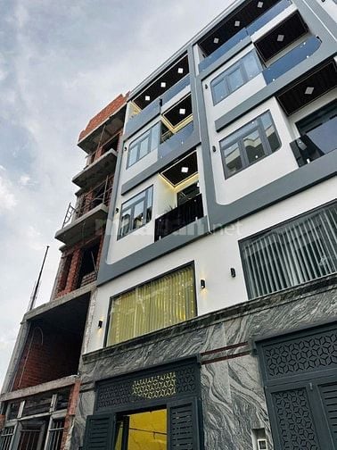 Hẻm nhựa 8m,Mã Lò 4x14m trệt 3 lầu ST