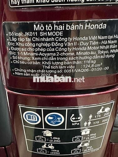 shmode cuối 2022 thắng ABS chạy 7 ngàn km mới 99%