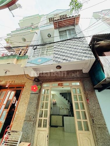 Cần bán gấp nhà 1trệt, 2 lầu, Hẻm 764 Nguyễn Duy, P12, Q8. N3m x D5m