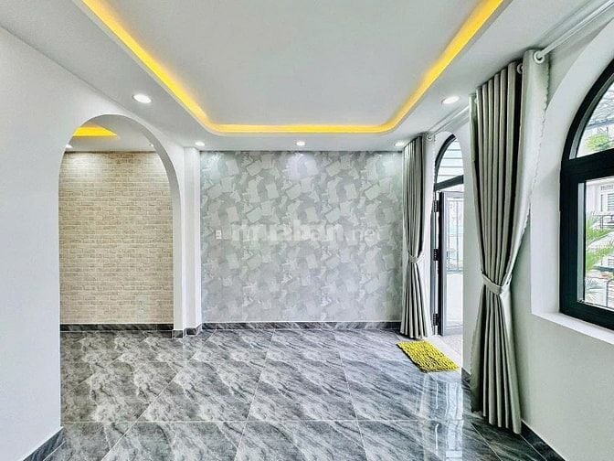NHÀ ĐẸP HẺM XE HƠI PHAN VĂN KHOẺ - P5 - Q6  - Giá : 1.9 tỷ
