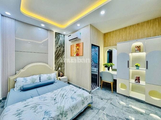 NHÀ ĐẸP HẺM XE HƠI PHAN VĂN KHOẺ - P5 - Q6  - Giá : 1.9 tỷ
