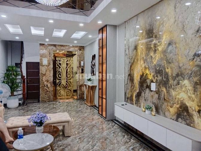 Nhà Đẹp Thang Máy, Ô Tô Đỗ Cửa, Võ Thị Sáu, 40m, 7 tầng, mt4m, 17.8 tỷ