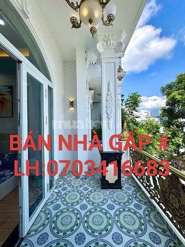 Bán nhà Biệt phủ(SHR)nằm giữa lòng khu dân cư -chợ bình chánh-tphcm 