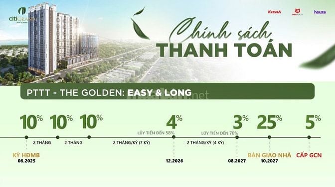 Chỉ 290tr sở hữu căn hộ 2pn tại Q2- Kiến trúc xanh, hiện đại GenZ