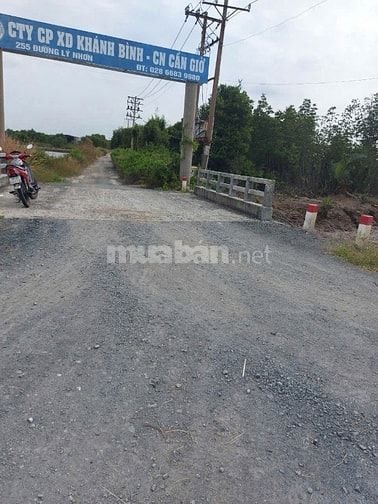 Bán đất mặt tiền Lý Nhơn, xã Lý Nhơn, Cần Giờ: 88.170m2, giá 2,1tr/m2