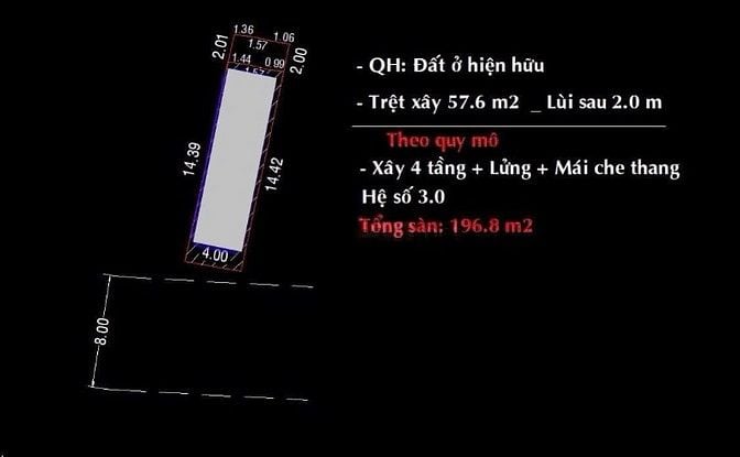 Bán đất 7,2 tỷ mặt tiền đường phường BTT TP Thủ Đức