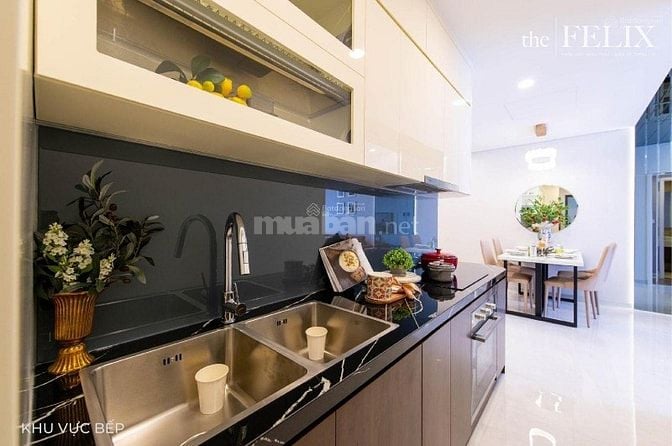 Căn hộ 2PN 2WC cao cấp The Felix của Cường Đôla phía bắc TPHCM