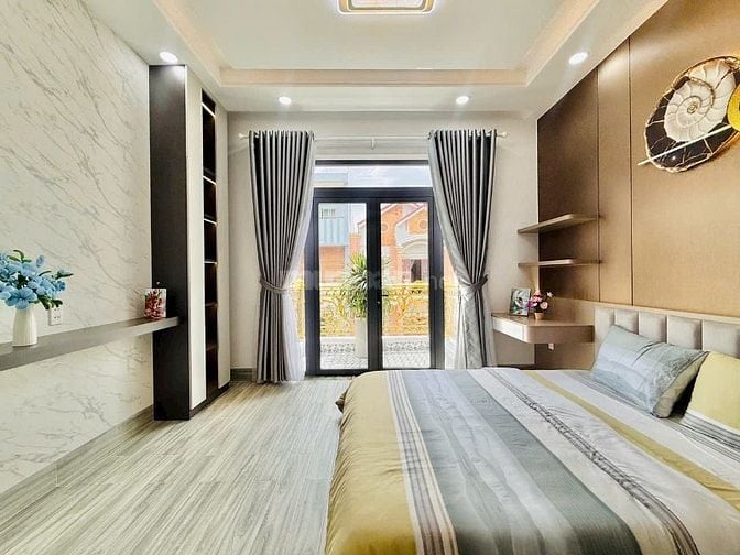 Nhà 4 lầu tuyệt đẹp Cao Cấp hẻm xe hơi Đỗ Thúc Tịnh, P12, Q.Gò Vấp.