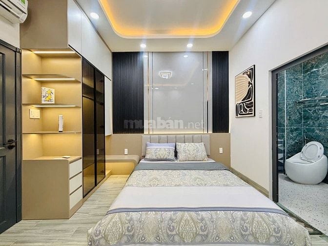 Nhà 4 lầu tuyệt đẹp Cao Cấp hẻm xe hơi Đỗ Thúc Tịnh, P12, Q.Gò Vấp.