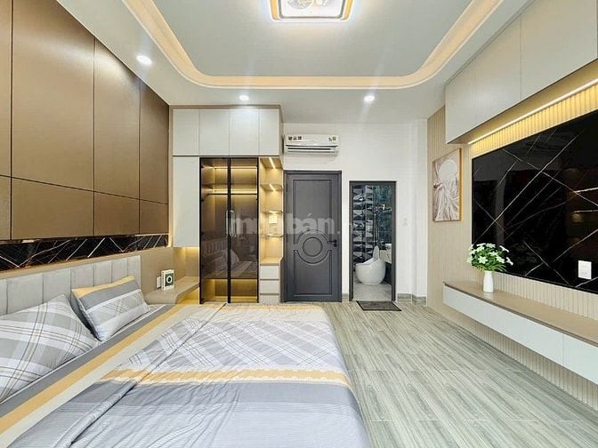 Nhà 4 lầu tuyệt đẹp Cao Cấp hẻm xe hơi Đỗ Thúc Tịnh, P12, Q.Gò Vấp.